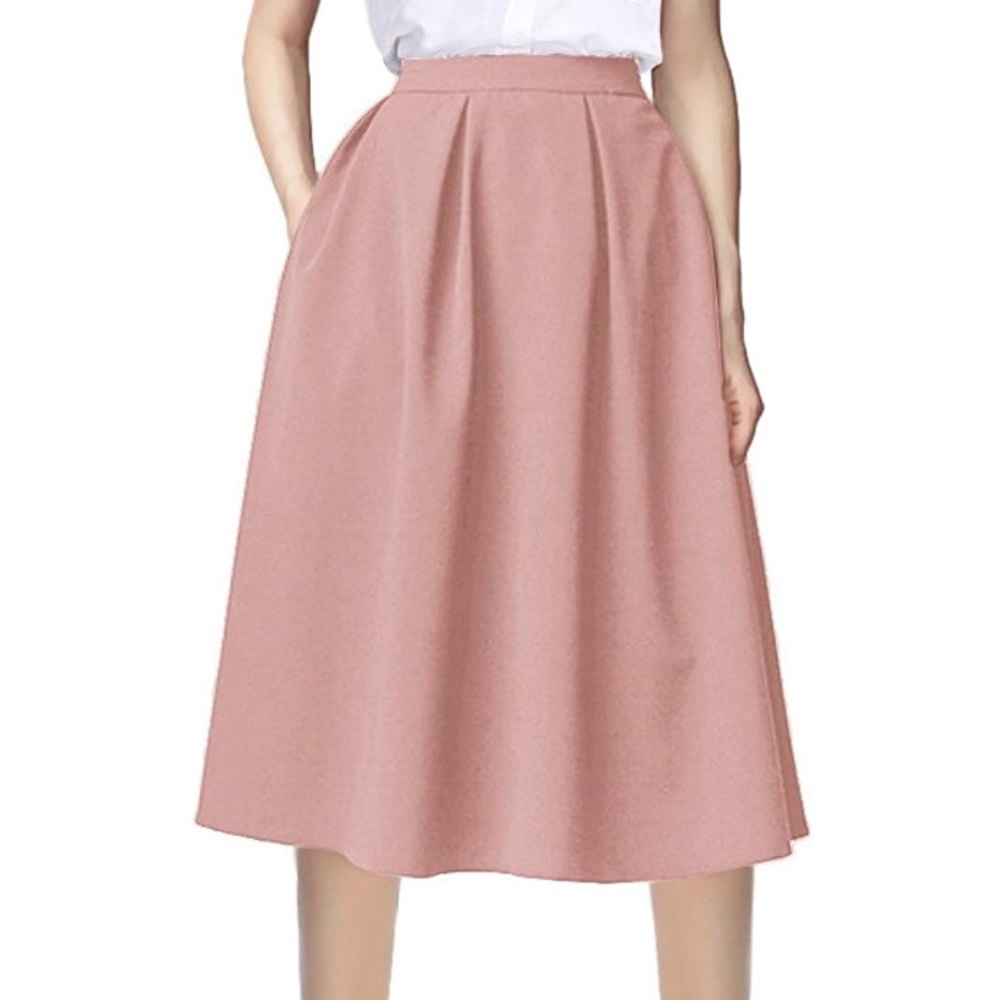tea length skirt